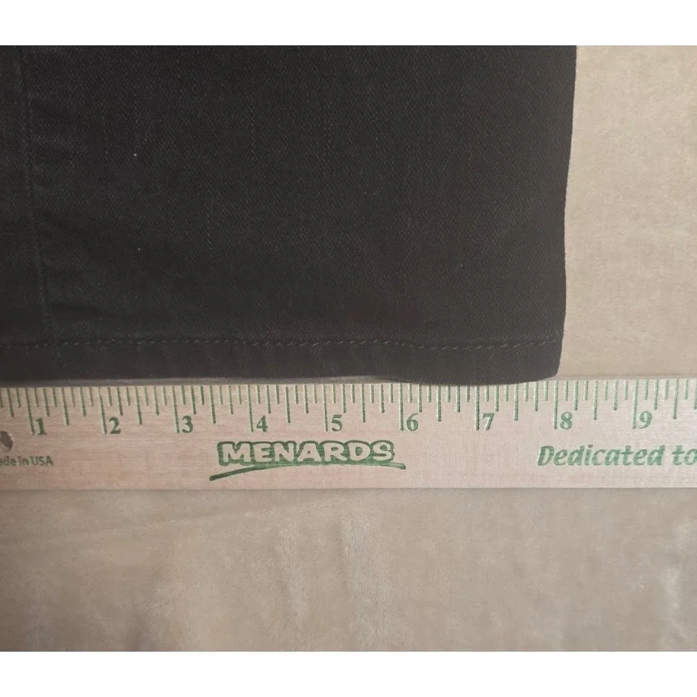 Levis 514 Straight Fit Mens Jeans Black Denim 34x32 Cotton Blend Pants